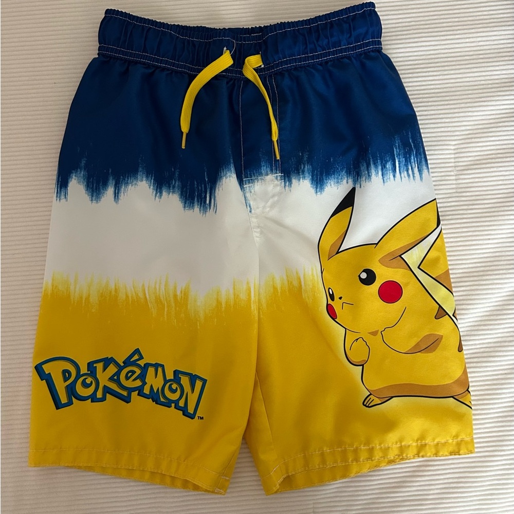 Boys pokemon swim trunks